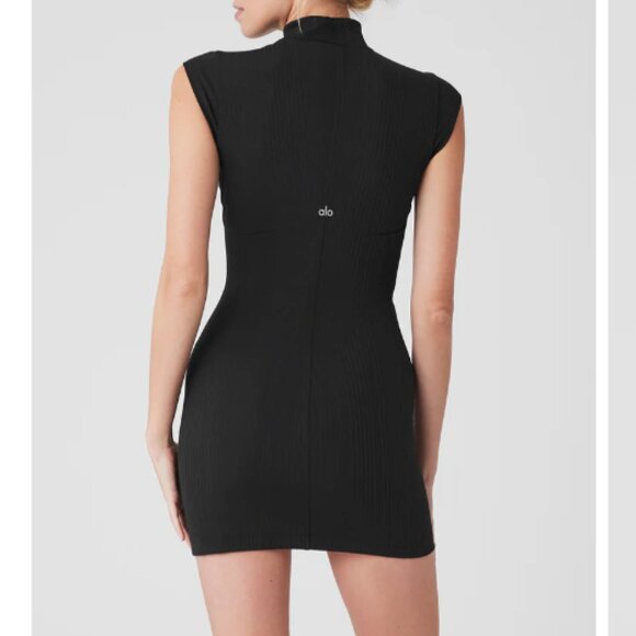 ALO Yoga Airlift "Run It Back" Ribbed Mini Dress (Limited Edition) - Picture 3 of 7